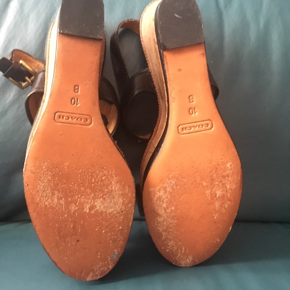 Coach Wedges - Picture 2 of 4